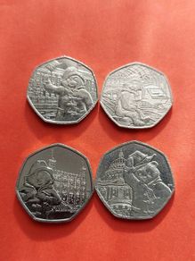 Paddington Bear Collectable 50p Coins