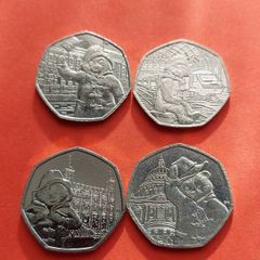 Paddington Bear Collectable 50p Coins