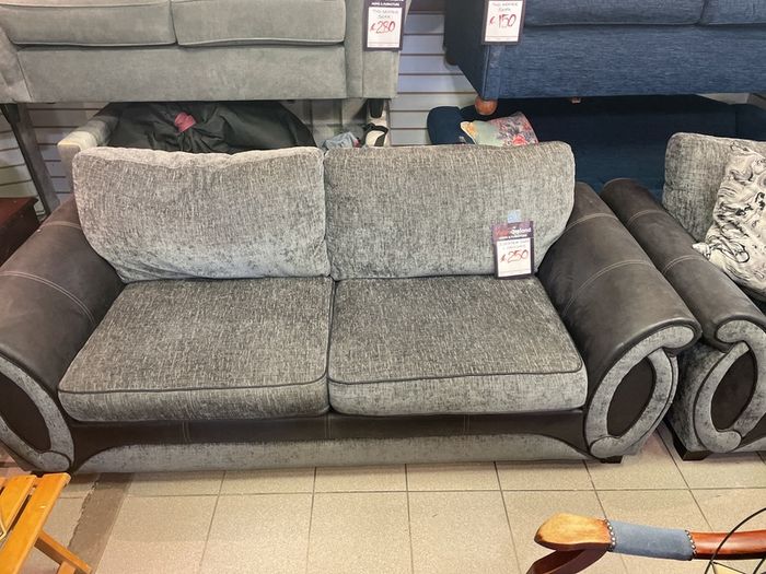 sofa and arm chair