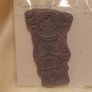 Tilda Wearing a Cross - Magnolia Rubber Stamp Image 2