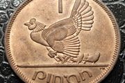 Ireland 1963 Excellent Penny Coin