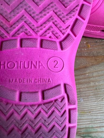 Pink Crocs