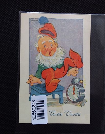 WW2 : Happy New Year Postcard 1942 Germany