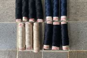 Suburb old reel Silk thread Calada 10m