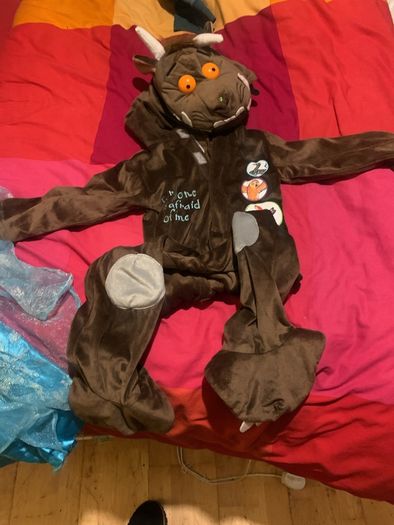 gruffalo costume size 3-4
