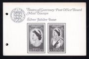 1977 Guernsey Silver (25th) Jubilee Commemorative Stamps Presentation Pack
