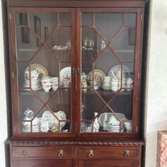 Mahogany Wall Unit