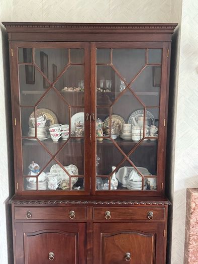 Mahogany Wall Unit