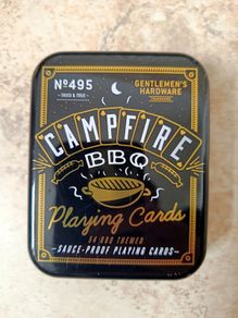 Campfire BBQ Playing Cards - Party Game - Gentlemen's Hardware (Ideal Gift for Men)
