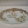 Glass platter 50 years Golden Wedding Image 6