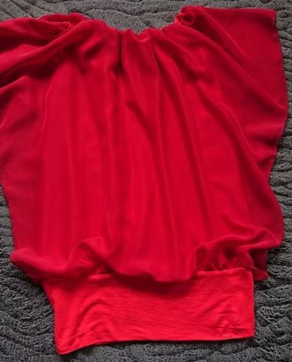 Red Blouse   Size 8-10