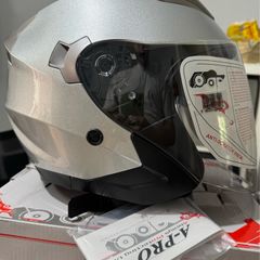 Jet Open Face Scratchproof Sun Visor Helmet Motorcycle Scooter Motorbike City