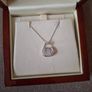 White gold necklace Image 3