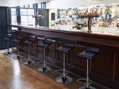 _2 High Height stools Set of 2 Swivel Bar and Kitchen Stool with Footrest