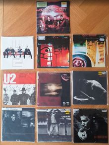 U2 7" Singles collection