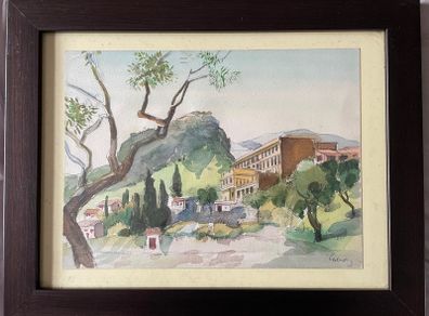 John Gilroy Original Watercolour Landscape