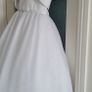 LITTLE FOLK communion dress, bolero, veil, bag, shoes, socks, gloves Sz 8 years - Rrp 450 in total Image 7