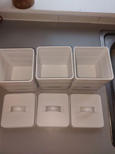Tea Coffee Sugar Canisters