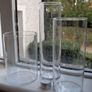22 Glass jars for candles, ideal for wedding. Image 2