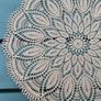 Amazing crochet doily 48 cm Image 2