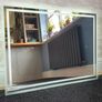 LED Bathroom Mirror Antifog Bluetooth Speakers Touch Switch Bright Light 7000K Image 3