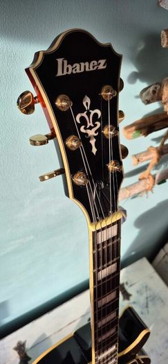 Ibanez AG95QA DBS  Hollow Body Electric Guitar