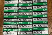30 rolls Fuji Neopan 100 Acros 120