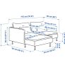 Ikea SODERHAMN 2 Seater Sofa with Chaise Longue Image 2