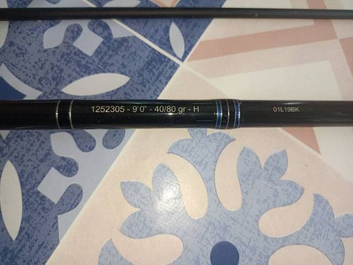 Abu Garcia Devil fishing rod.