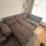 Large L-Shaped Fabric Sofa Image 2