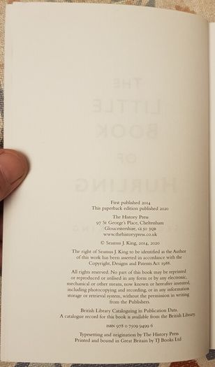 The Little Book Of Hurling by Seamus J. King