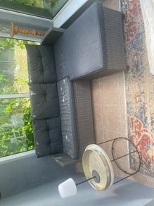 L shaped couch indoor or outdoor