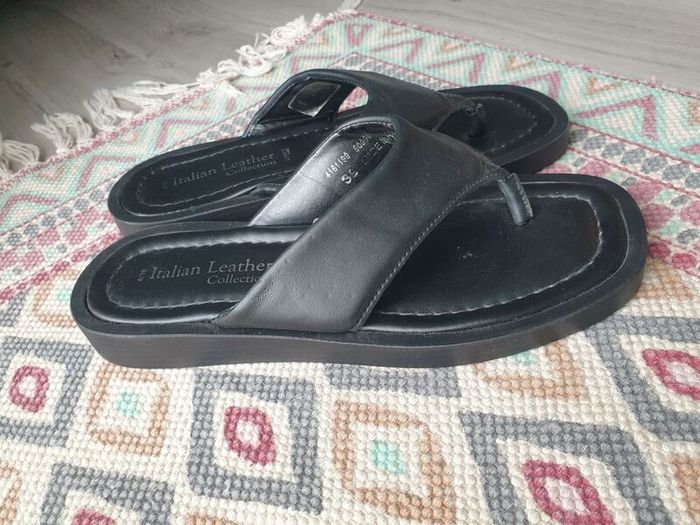 Leather Flip Flops Size Uk 6