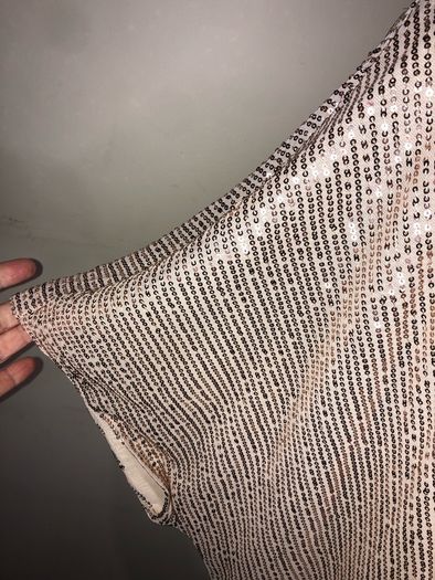 Gold sequinned blouse (5XL)