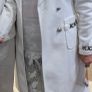 winter white coat Image 2