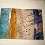 Coogee Beach Art Print A4 Mounted Photography Image 2