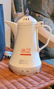 Travel coffee maker in case