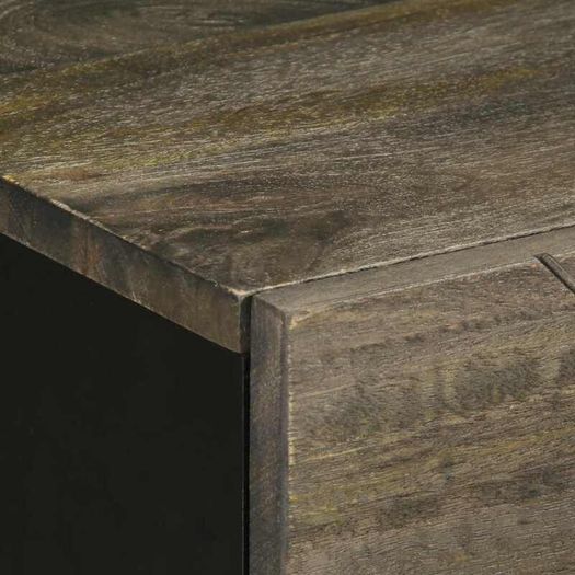 Bedside Cabinet Black 50x33x60 cm