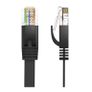New 1m Flat CAT 6A Shielded Ethernet PC Router Internet Cord Cable RJ45 #1388 Image 2