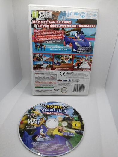 Sonic sega all stars racing plus wheel