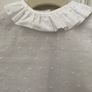 Tony Bambino White Baby Blouse, 0 to 3 Months Image 3