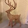 Voronoi Holiday Christmas Deer Image 5