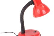 New Stylish Flexible Black Metal Flexible School Lamp Light Desk Table DIY #853