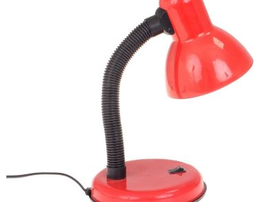 New Stylish Flexible Black Metal Flexible School Lamp Light Desk Table DIY #853