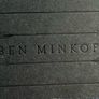 Unisex Ben Minkoff Minimalist Black Leather Backpack Image 9