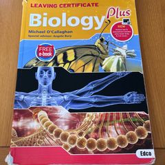 Biology Plus textbook for the Irish Leaving Certificate