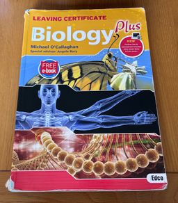 Biology Plus textbook for the Irish Leaving Certificate
