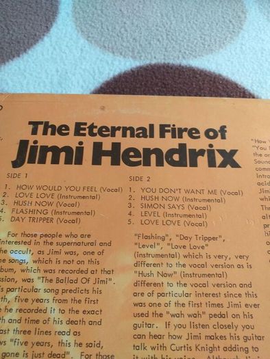 Jimi Hendrix.