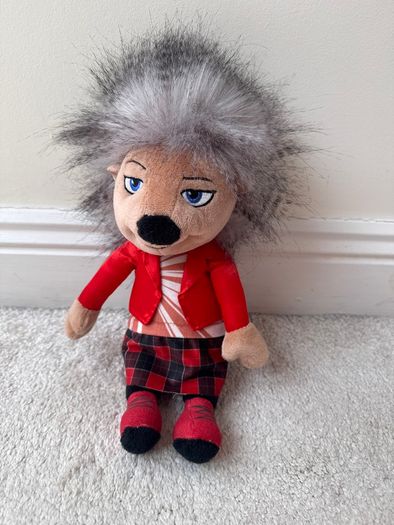 Sing 2 Ash The Porcupine Soft Plush approx. 30 cm. Used Please see photos
