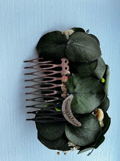 Bridesmaid Floral Hair Slides x 2